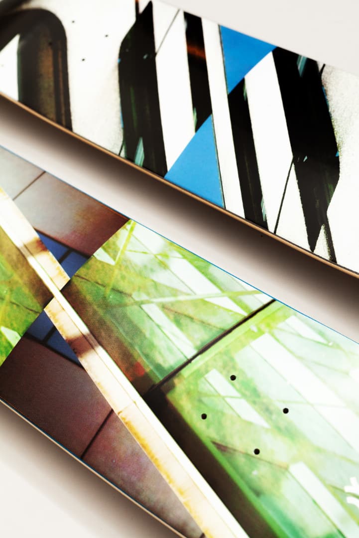 Les planches de skateboard Hextra Skateboarding, fabriquées en France.